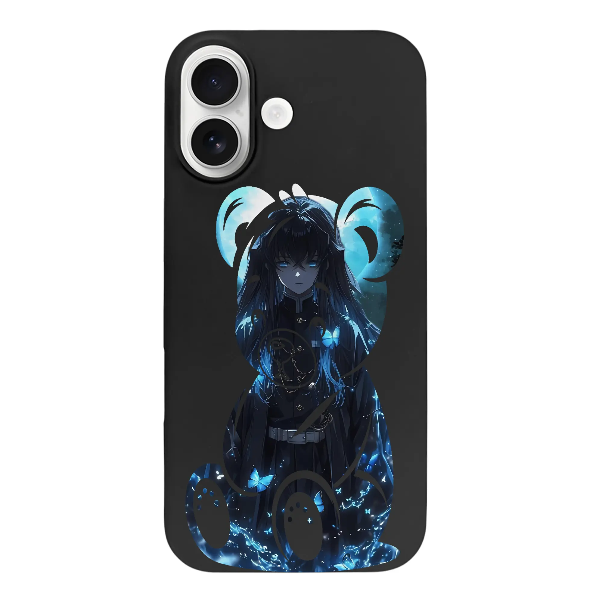 鬼滅の刃 グッズ,時透 無一郎 - iPhone 17 シリーズ シリコンケース 薄型 耐衝撃 指紋防止 ソフトタッチカバー 精密フィット 傷防止 保護ケース iPhone 17/17 Air/17 Pro/17 Pro Max 対応